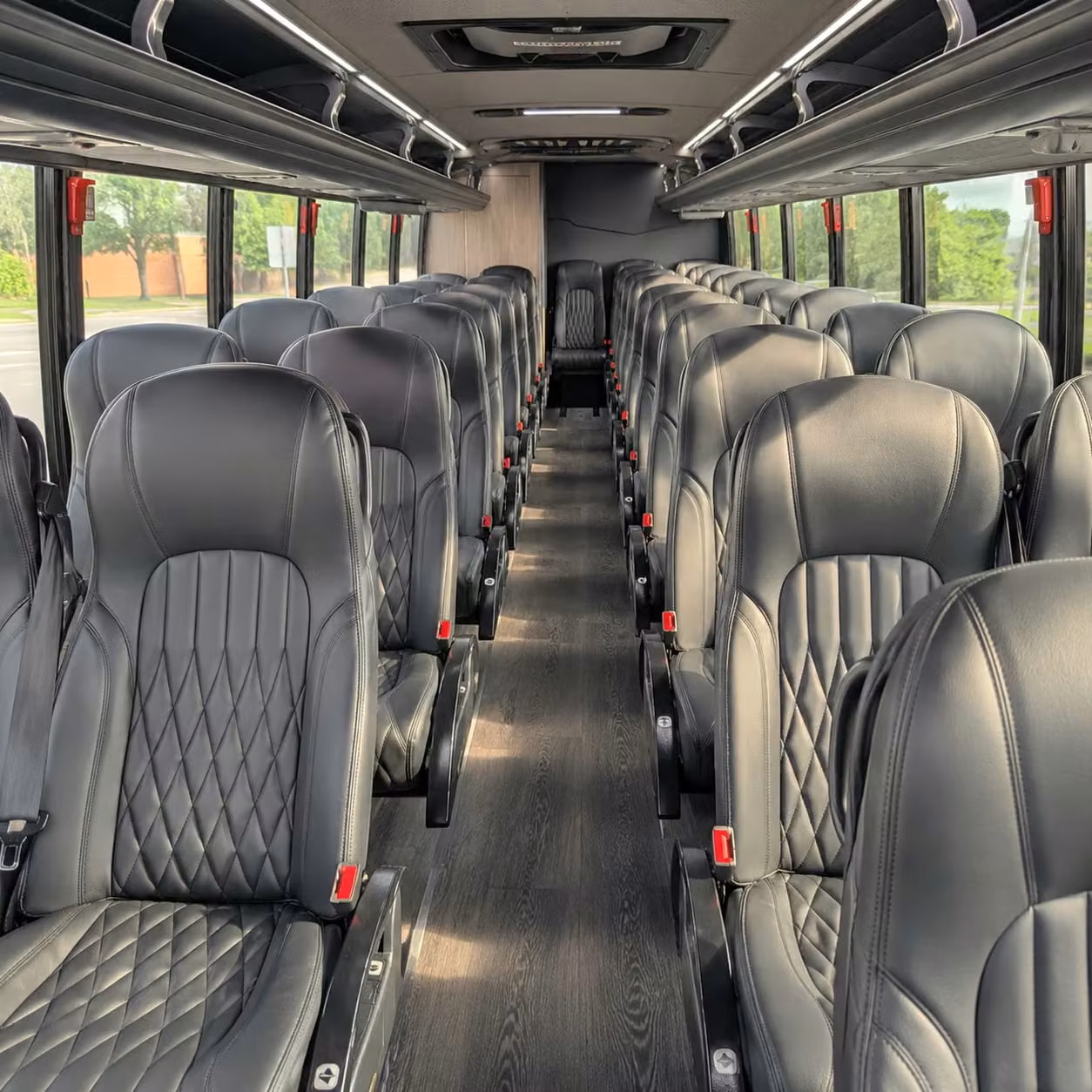 25 passenger minibus inside