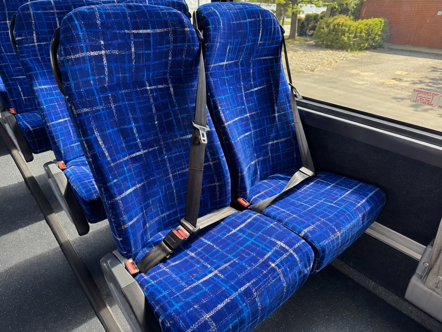elk grove charter bus rental interior