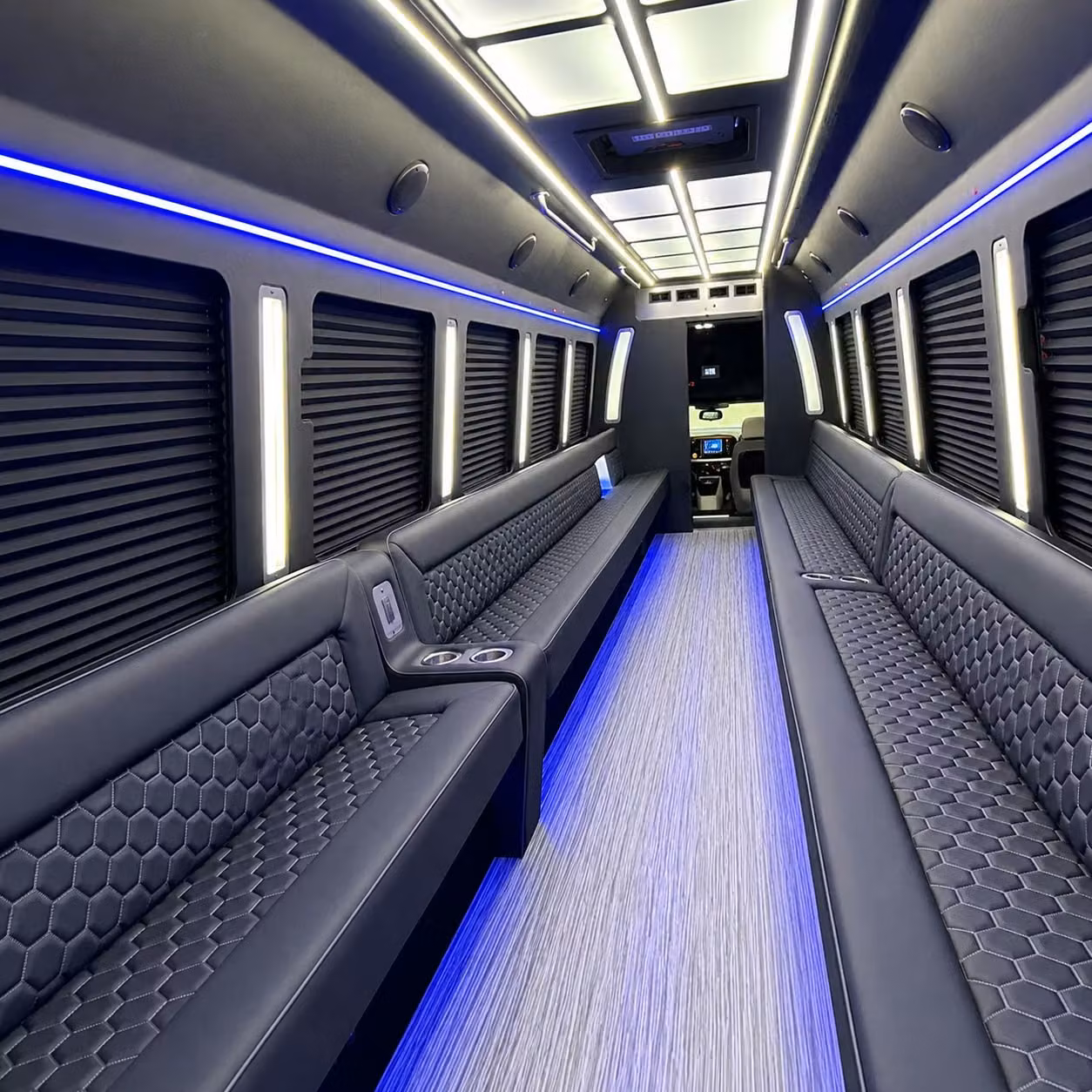 party bus interior