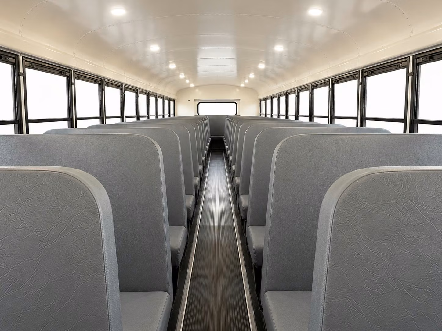 school bus interior