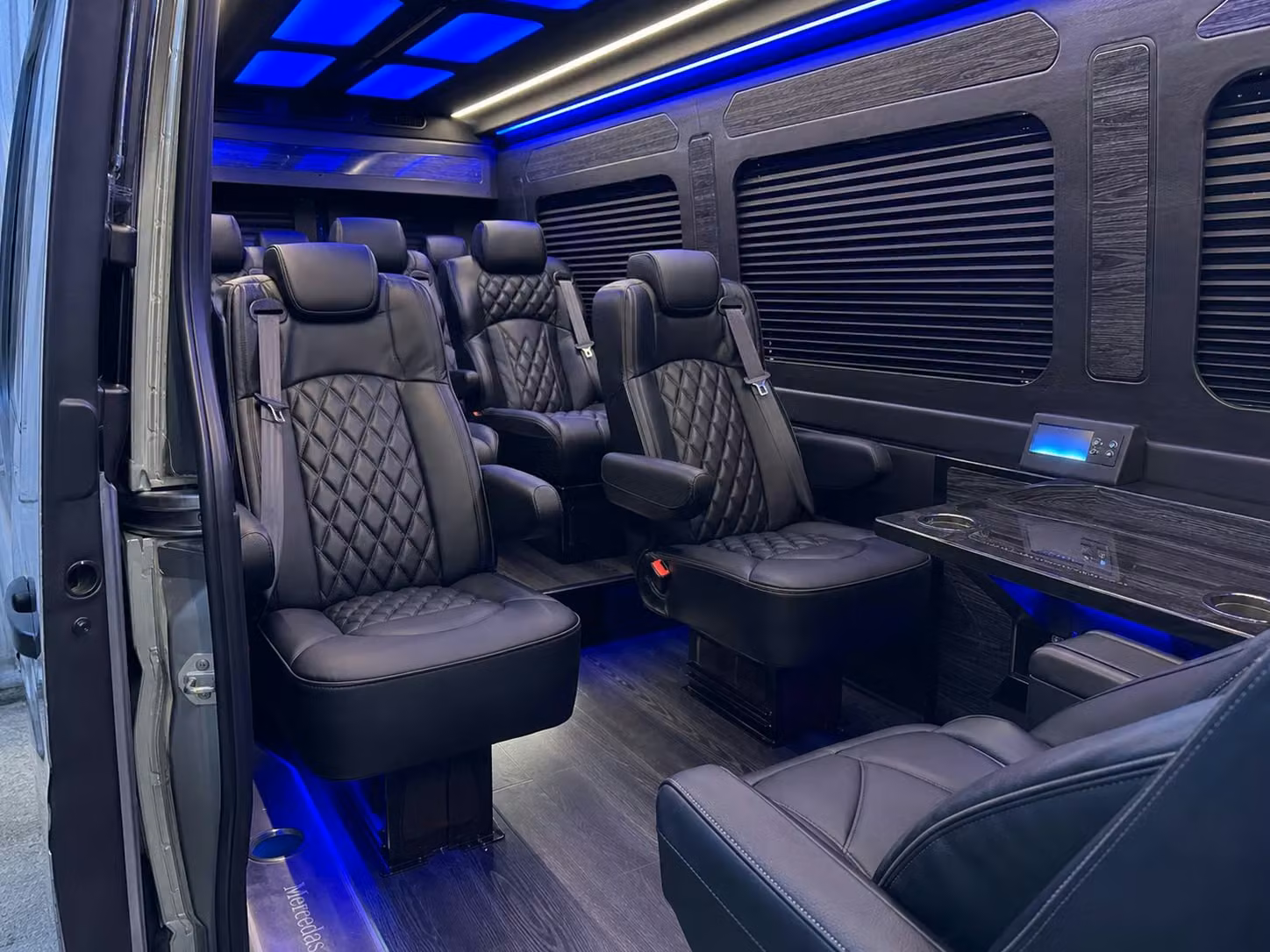 sprinter van transportation for groups and events across elk grove