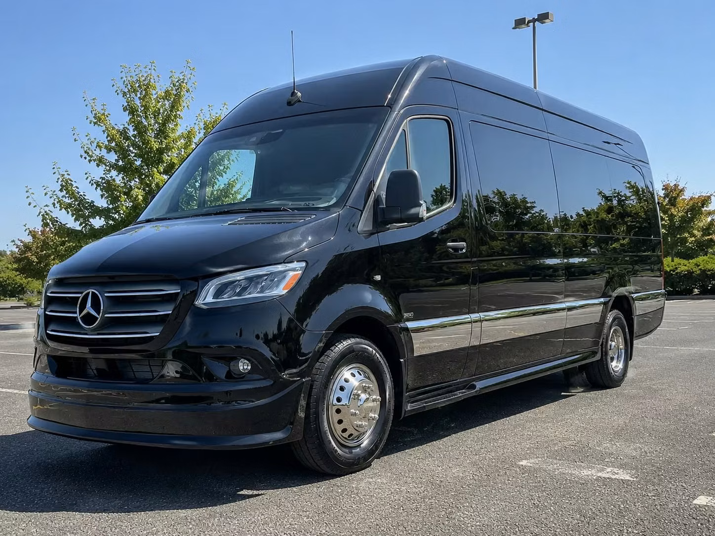 sprinter van with driver