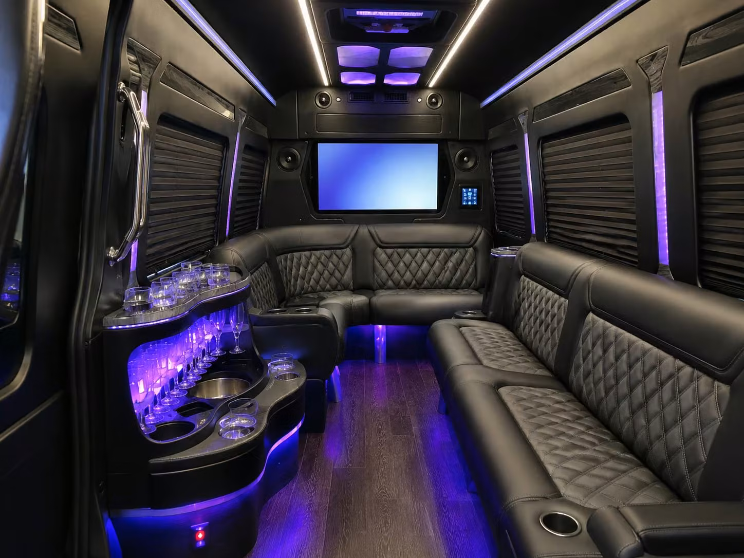 sprinter vans and limo style rentals for elk grove prom couples and small vip groups